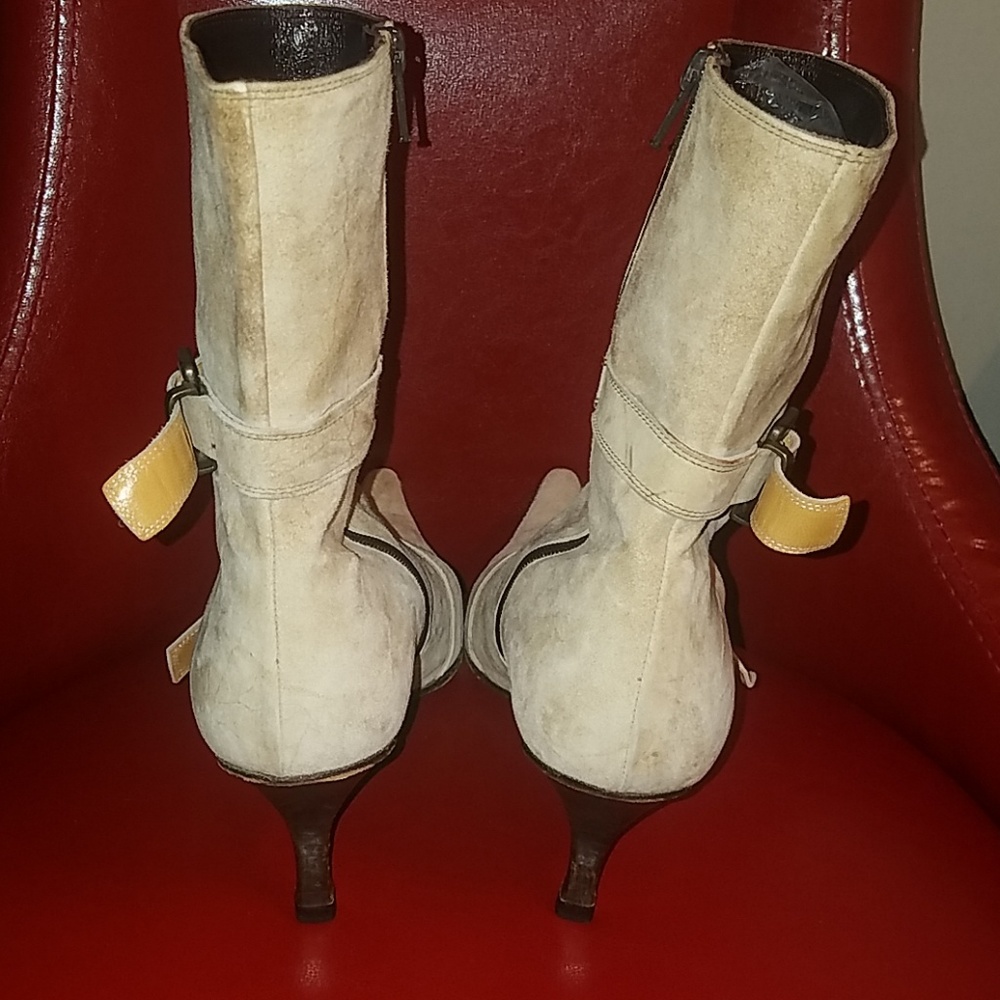 Suede Booties - Picture 4 of 8